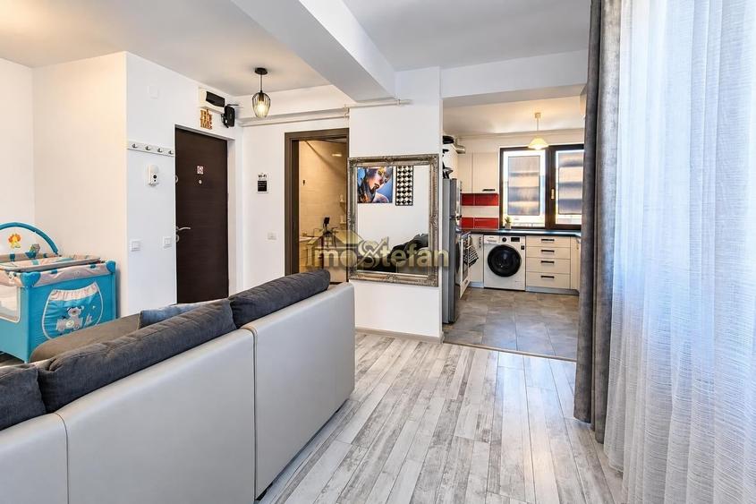 Apartament cu 2 camere semidecomandat în Năvodari