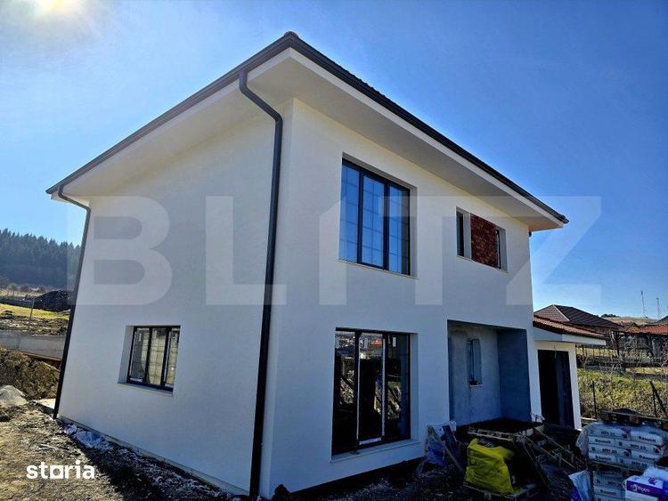 Casă cu 4 camere cu Teren 500 Mp în Chinteni
