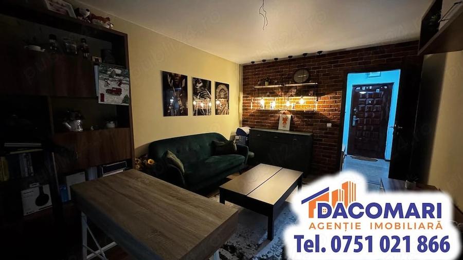 Apartament cu 2 camere decomandat în Micro 17
