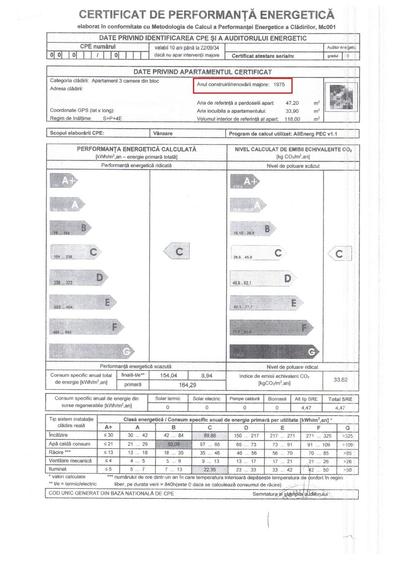 Apartament cu 3 camere în Nord
