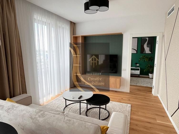 Apartament cu 2 camere, mobilat în Tunari