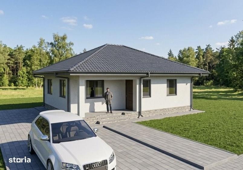 Casă cu 3 camere în Noua