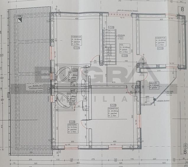 Casă individuală cu 4 camere cu Canalizare în Gilău