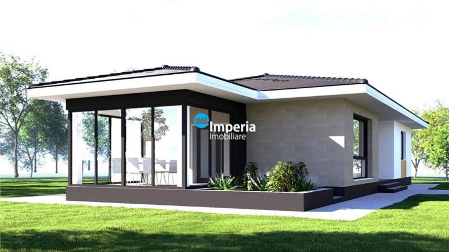 Casă individuală cu 4 camere cu Teren 500 Mp în Horpaz