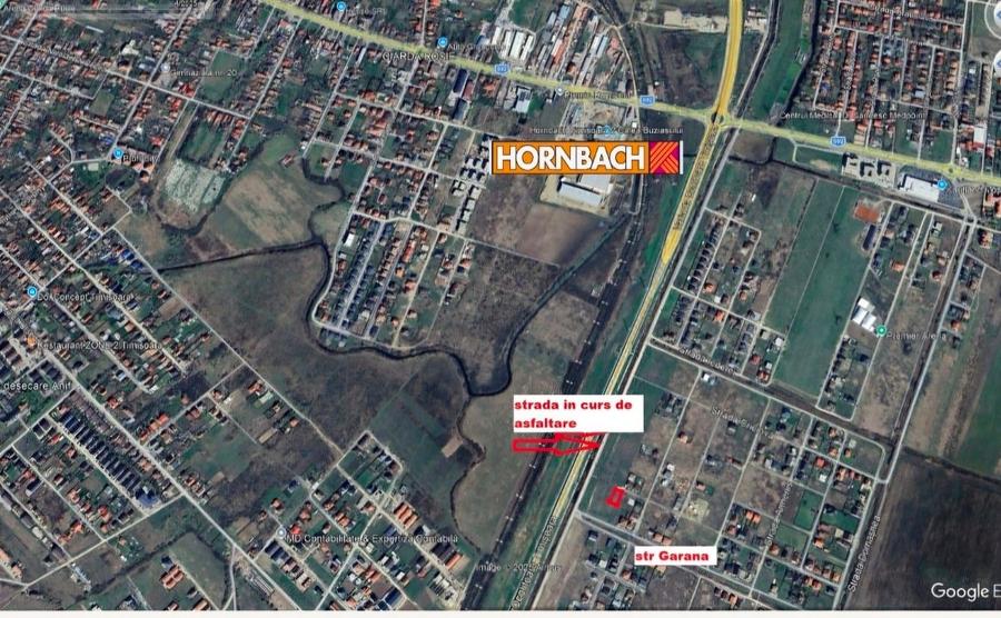 Teren Construcții intravilan de 519 mp, în Moșnița Nouă