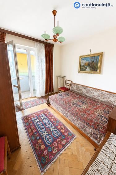 Apartament cu 2 camere semidecomandat, mobilat în Calea Victoriei