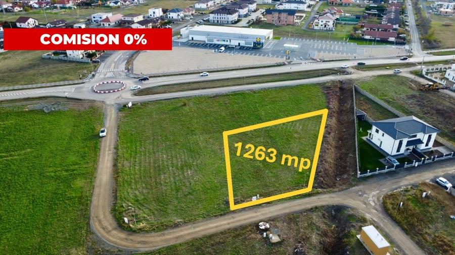 Teren Construcții intravilan de 1236 mp, în Moșnița Nouă