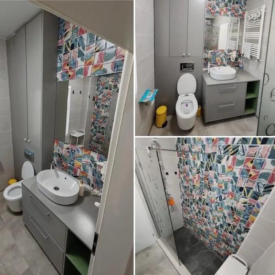 Apartament cu 3 camere semidecomandat, mobilat în Progresul