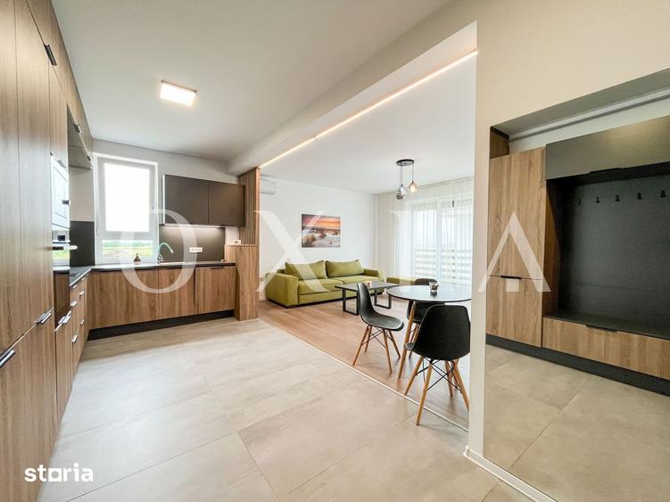 Apartament cu 2 camere semidecomandat, mobilat în Dumbrăvița