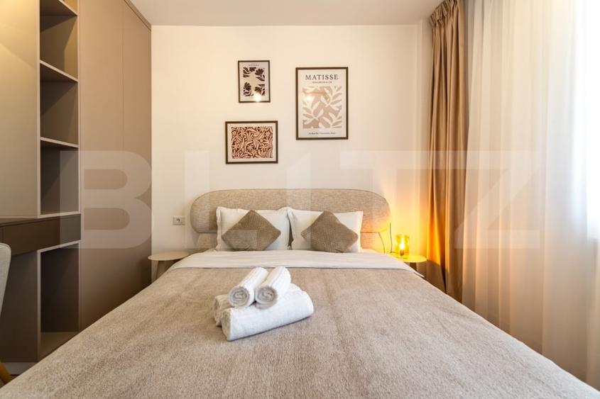 Apartament cu 2 camere decomandat, mobilat în Tractorul