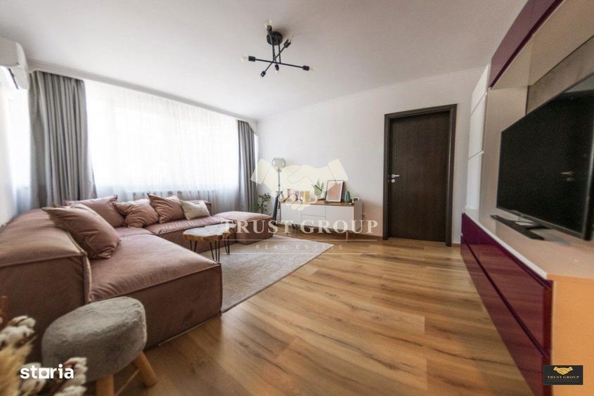 Apartament cu 3 camere semidecomandat, mobilat în Cișmigiu