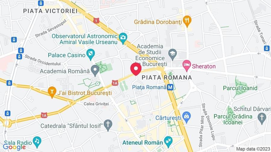 Apartament cu 2 camere semidecomandat, mobilat în Calea Victoriei