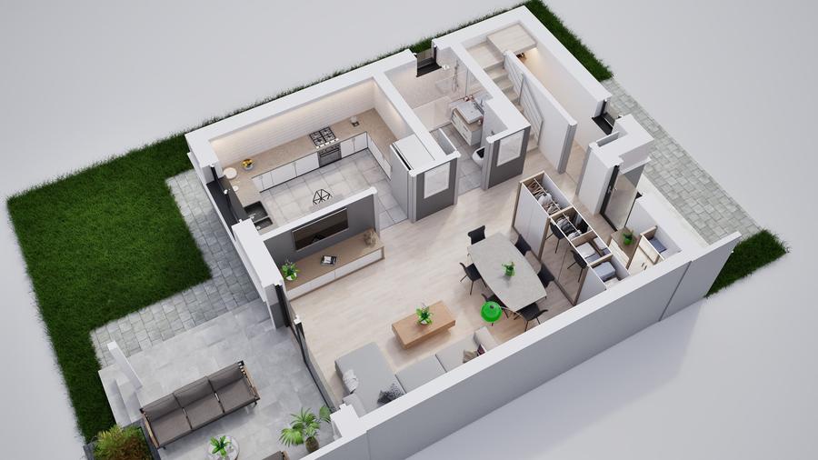 Duplex cu 4 camere cu Canalizare în Șura Mică