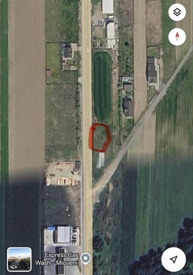 Teren de 600 mp, în Exterior Vest