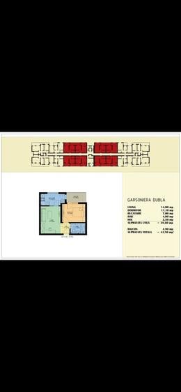 Apartament cu 2 camere semidecomandat în Berceni