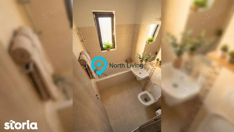 Apartament cu 2 camere, mobilat în Băneasa