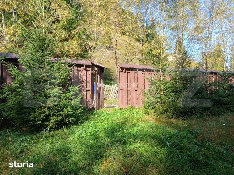 2 Cabane lemn Vadu Negrilesei, 96MP, 1100 MP teren, 45k