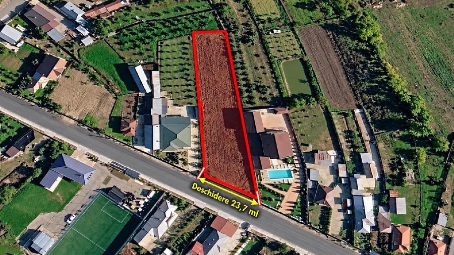 Adanca - Gura Ocnitei, Dambovita | Teren intravilan 1.523 mp - 1