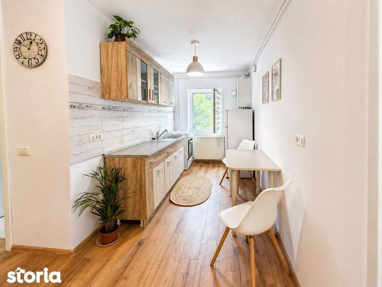 Apartament cu 2 camere decomandat, mobilat în Valea Cetății