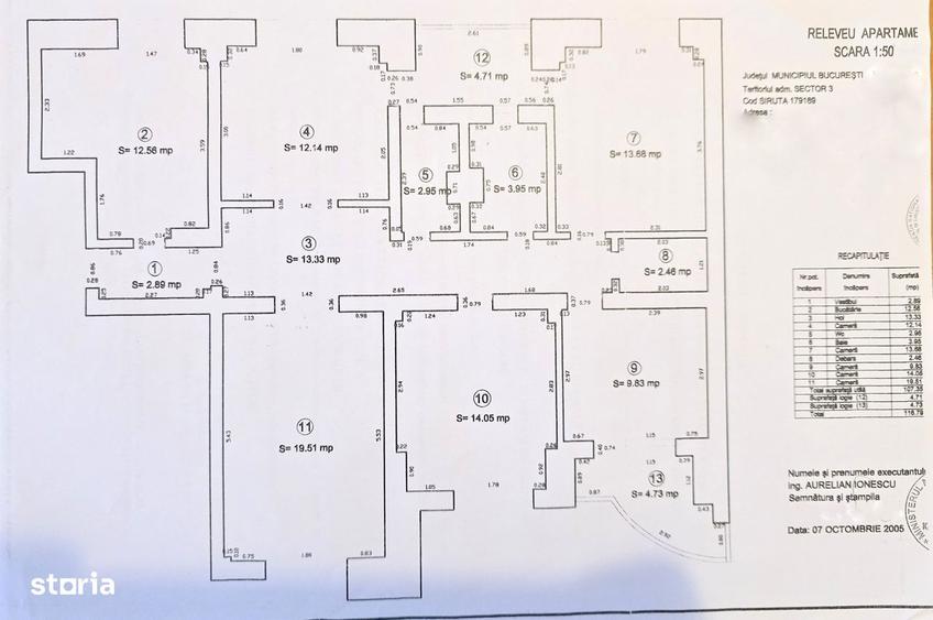 Apartament cu 5 camere în Centrul Civic