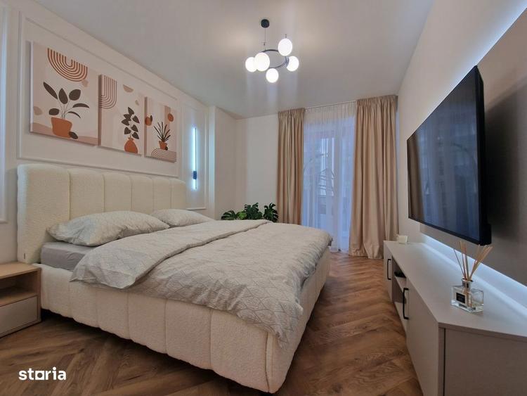 Apartament cu 2 camere semidecomandat, mobilat în Iris