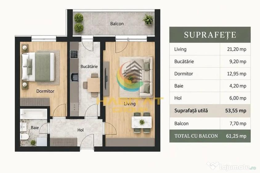 Apartament 2 camere - metrou Nicolae Teclu - Bucuresti (Bucuresti-Ilfov) - 2