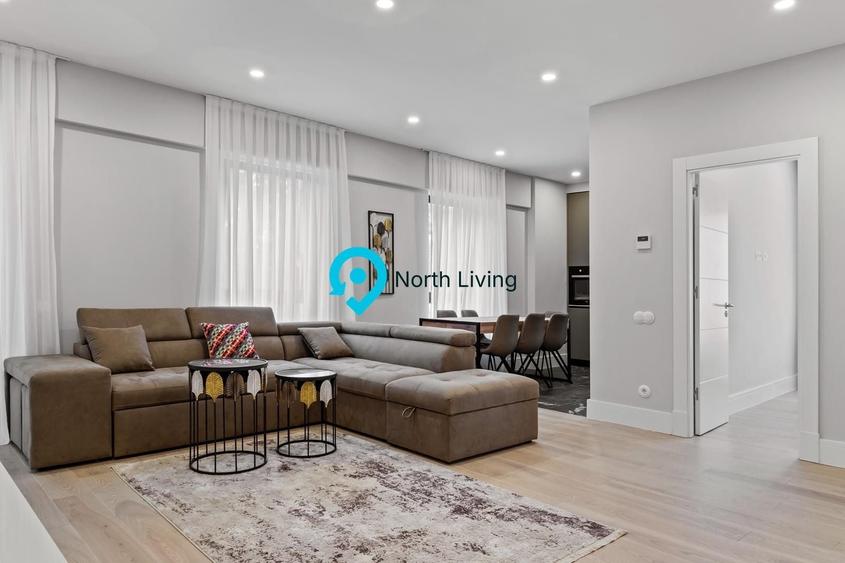 Apartament cu 2 camere semidecomandat, mobilat în Nord-Est