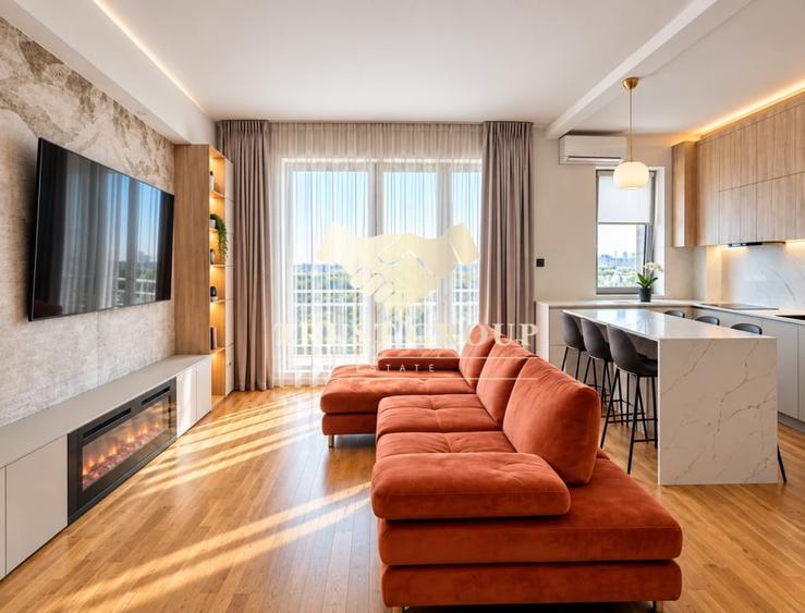 Apartament cu 3 camere decomandat în Arcul de Triumf