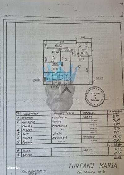 Apartament cu 2 camere în Grivița