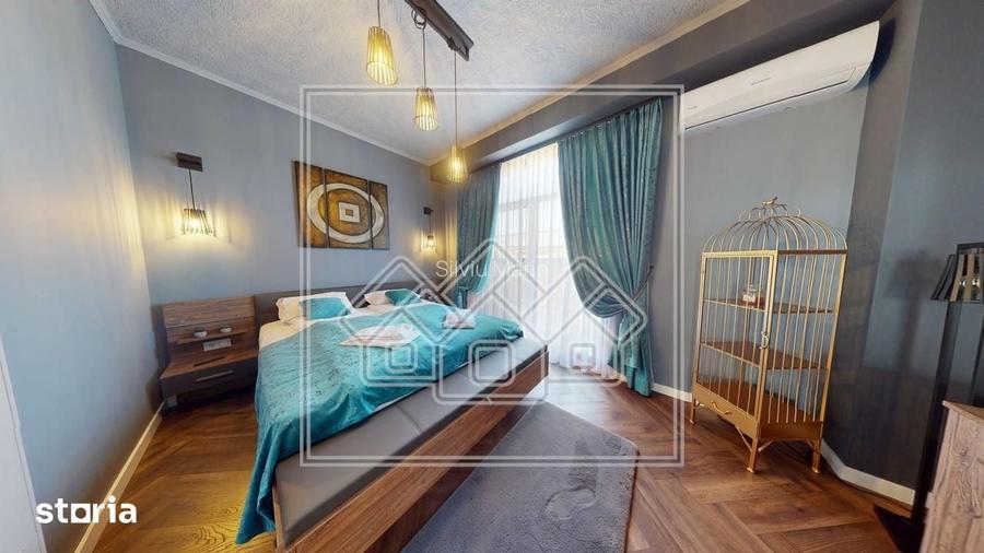 Penthouse de vanzare, terasa de 120 mp, mobilat si utilat confort lux