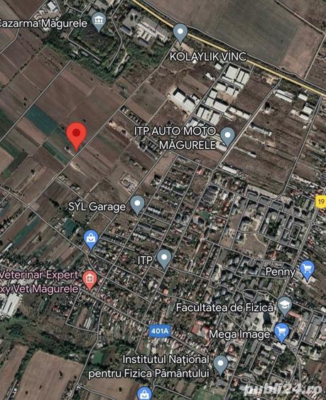 Teren de 2500 mp, în Central