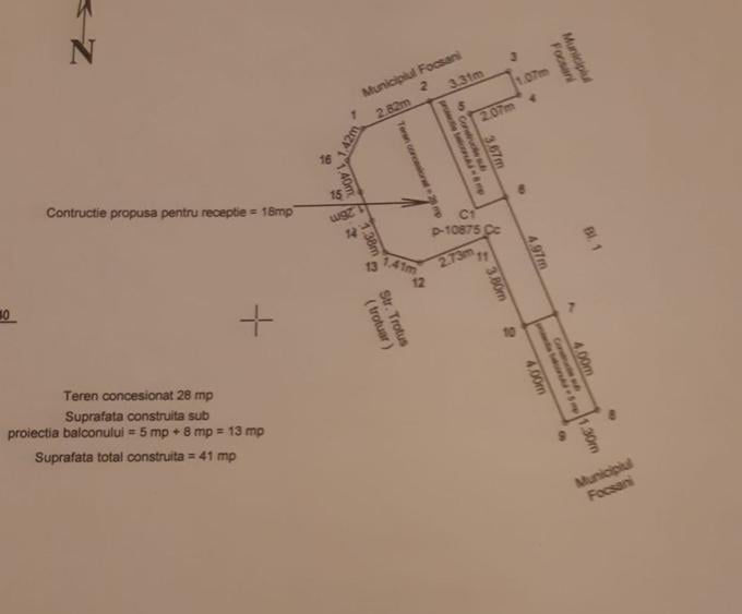 Apartament cu 4 camere decomandat în Central