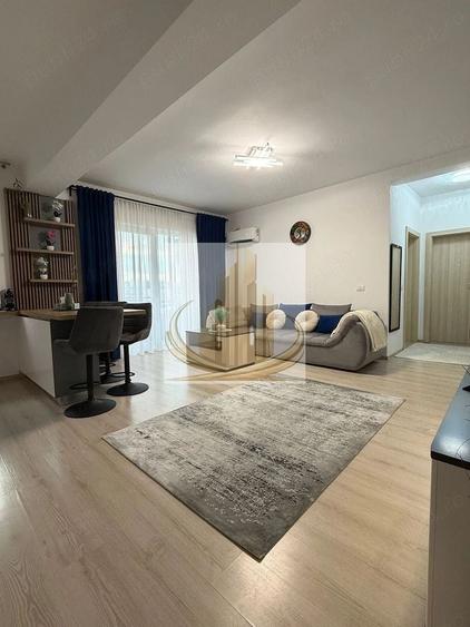 Apartament cu 2 camere semidecomandat, mobilat în Giroc