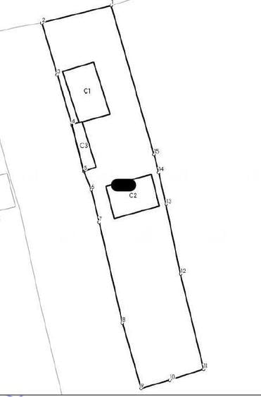 Casă cu 3 camere cu Teren 926 Mp în Fântânele