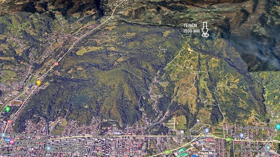 Teren de 1500 mp, în Căzănești (Râmnicu Vâlcea)