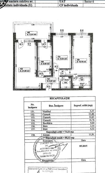 Drumul Taberei bloc nou apartament 3 camere cu 2 bai 2 locuri parcare - 4