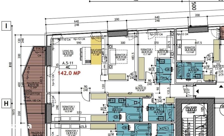 Apartament luminos cu 4 camere in One Verdi Park | Floreasca - 7