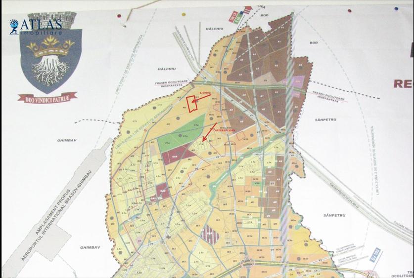 Teren agricol intravilan de 43100 mp, în Stupini