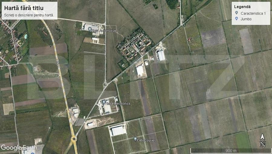 Teren Construcții intravilan de 26600 mp, în Aeroport