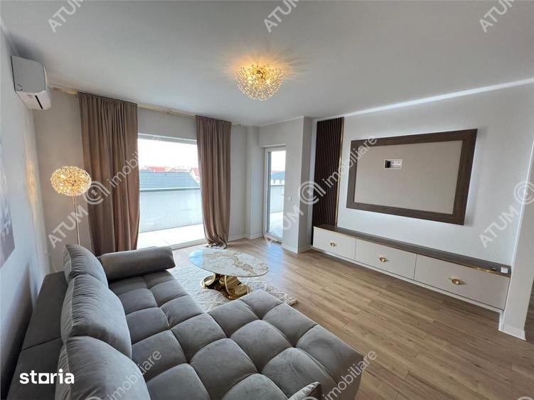 Apartament cu 3 camere, mobilat în Central