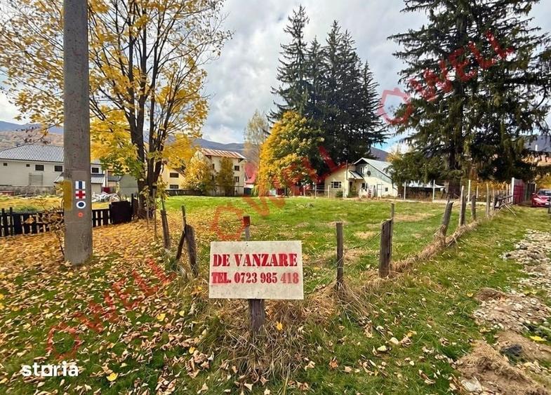 Teren de 1019 mp, în Măneciu