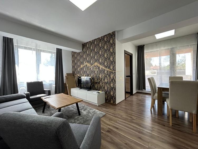 Apartament cu 2 camere decomandat, mobilat în Pipera