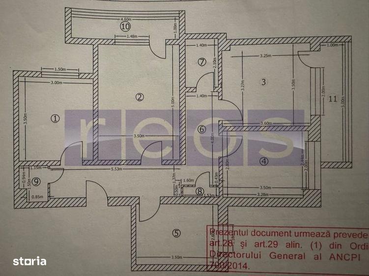 Apartament renovat si decomandat 4 camere | Doamna Ghica-Parc Plumbuit - 2
