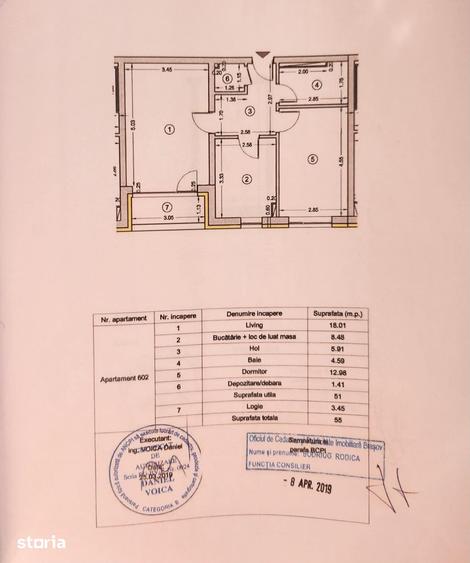 Apartament cu 2 camere decomandat în Tractorul
