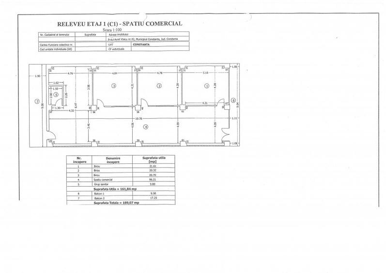 Spațiu comercial, de 360 mp, în Aurel Vlaicu
