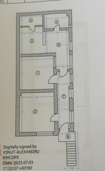 Casă individuală cu 5 camere cu Canalizare în Giulești