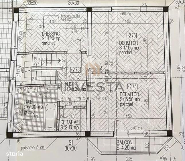 Casă cu 4 camere în Câmpului