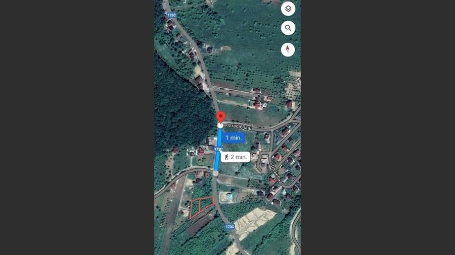 Teren Construcții intravilan de 2217 mp, în Centura