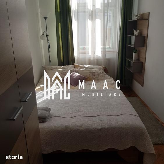 Apartament cu 2 camere semidecomandat, mobilat în Central