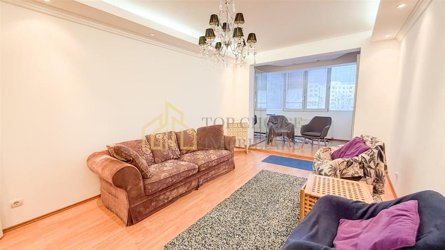 Apartament cu 2 camere decomandat, mobilat în Dorobanți